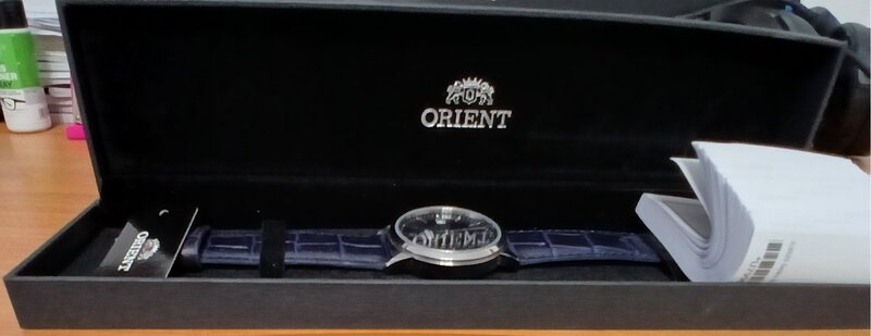 Orient Contemporary automatic water resistent 5 bar in garantie