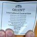 Orient Contemporary automatic water resistent 5 bar in garantie